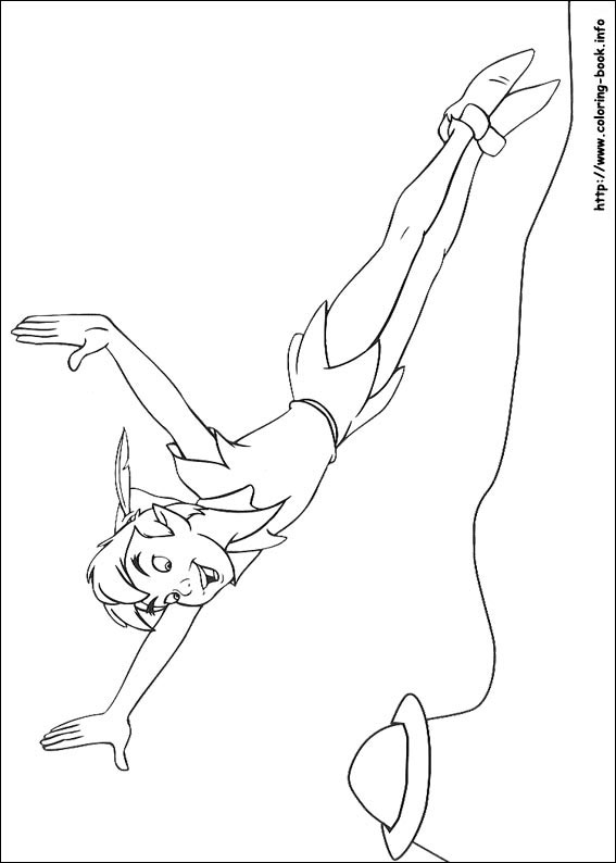 Peter Pan coloring picture